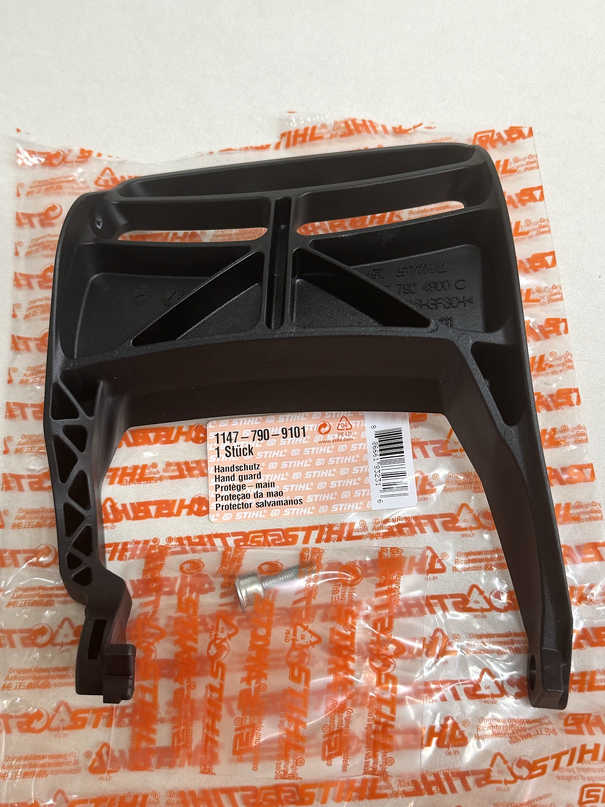 STIHL OEM HAND GUARD 1147 790 9101 MS500i MS500i-R MS 500I R MS500IR GENUINE - Picture 2 of 5