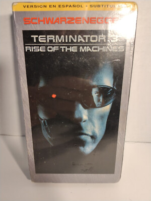 Terminator 3: Rise of the Machines VHS 2003 Spanish Subtitled Brand New / Sealed