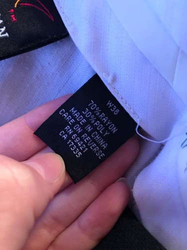 Mens Greg Norman Collection Pleated Front Black Casual Dress Golf Shorts Size 38