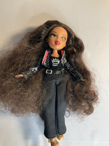 Bratz 2001 MGA  Fashion Doll First Edition Jasmine Extra Long Curly Hair