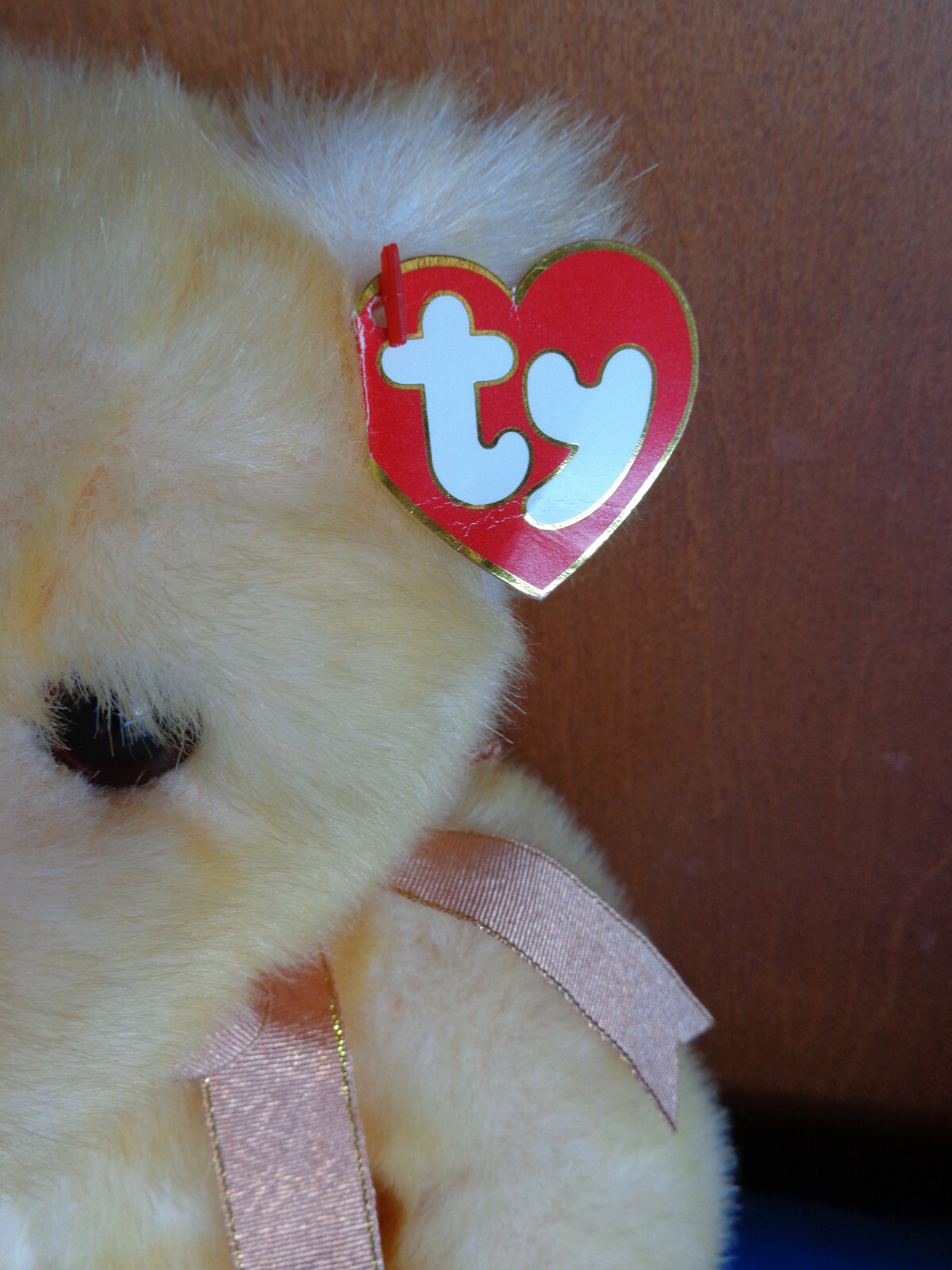 Butterbeary Bear Ty Beanie Babies Inc ©1999 Original tag attached VG condition