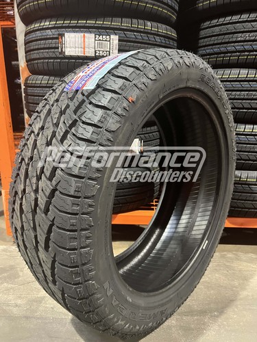 アテンダー2 22-50 Amp Tires 285-5522AMP/CA2 Set of 4 285/55-22 Terrain Pro A/T