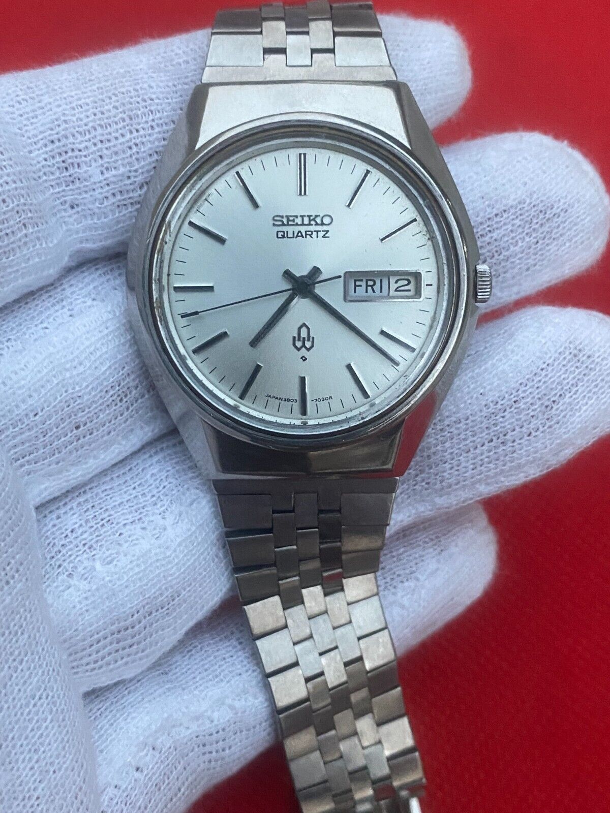 Vintage Seiko Type ll Quartz 3803-7020 Japan Men's Watch | eBay Vintage Seiko Type ll Quartz 3803-7020 Japan Men's Watch | eBay