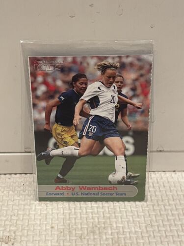 ABBY WAMBACH 2004 SPORTS ILLUSTRATED FOR KIDS #325 ROOKIE CARD USA SOCCER TEAM. rookie card picture