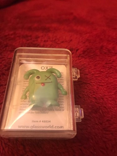 Looking Glass Torch Figurine - Oxy  UglyDoll Miniature - Ltd Ed Rare HTF