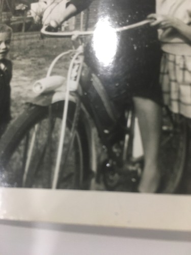 Lot of 3 Picture 40-50s JC Higgins Sears Bike + Kids 3.5 x 3.5" Photograph Wagon