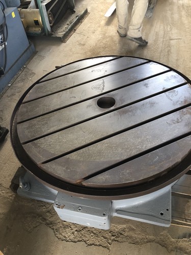 48” Giddings & Lewis G&L T Slotted Rotary Index Table