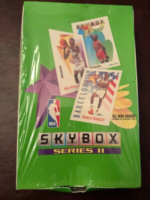 Skybox Series II Basketball Cards 1991-92 Season Unopened Box 36 Packs
