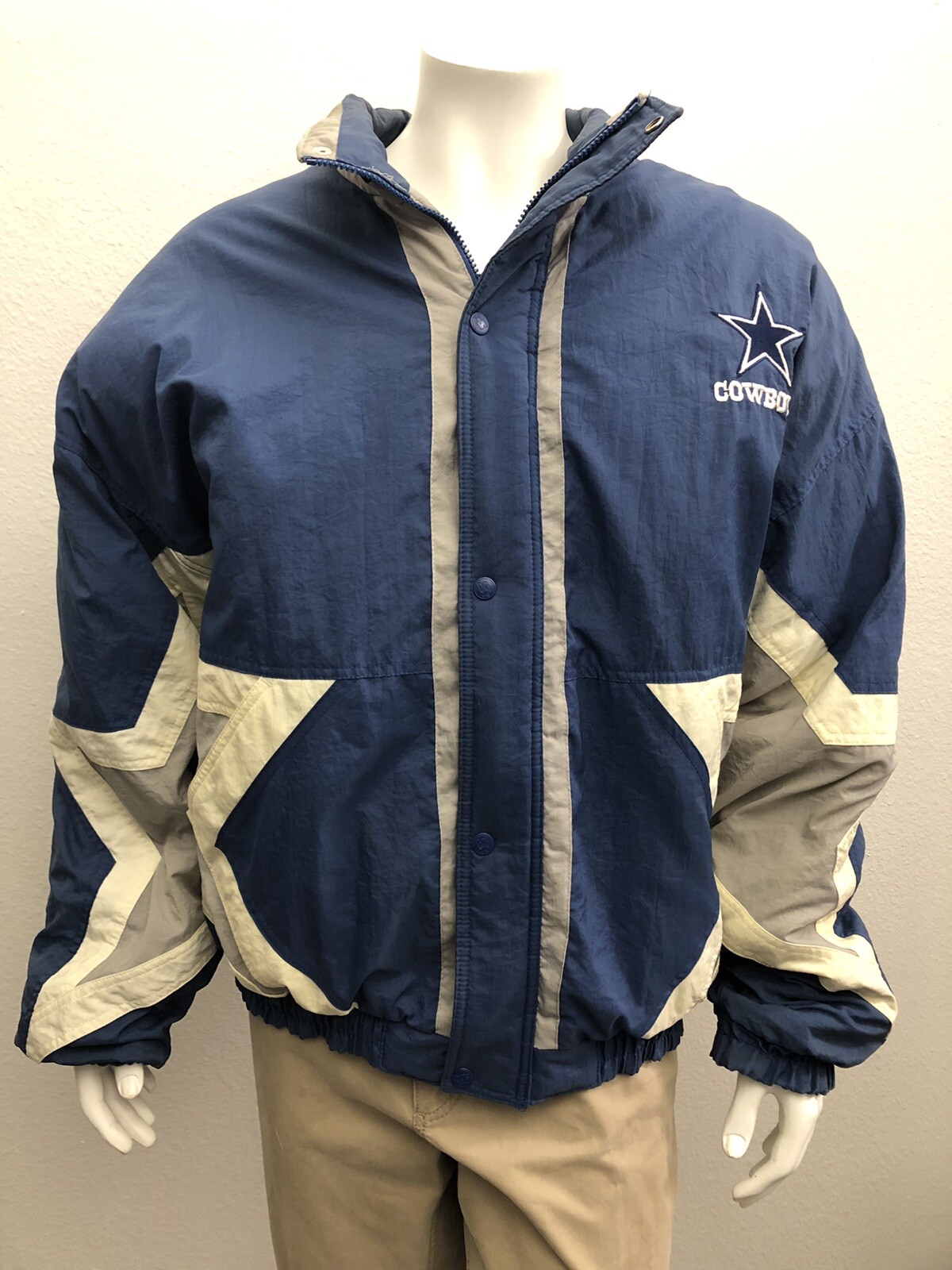 90s cowboys starter jacket