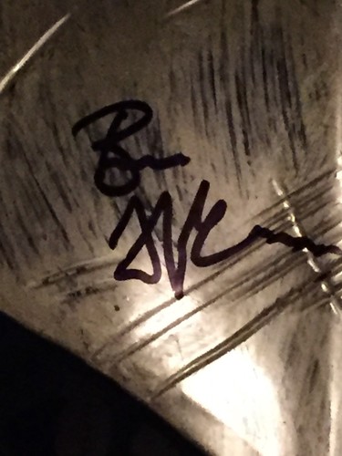 Ben Affleck Autographed/Signed Batman Hard Mask Beckett COA