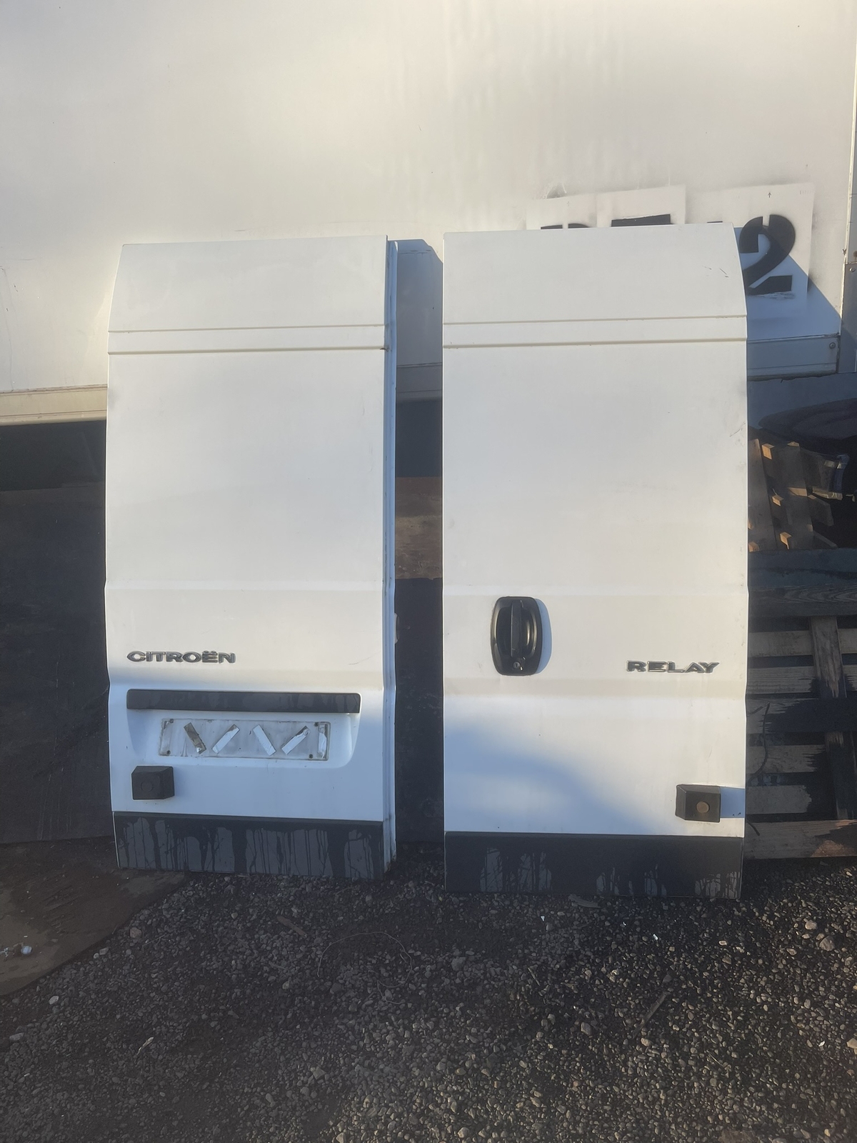 Citroen Relay/Jumper Mk3 2011 2.2D - Rear Doors Near Off Side In White