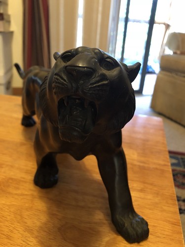 TIGER BRONZE - Genryusai Seiya - late Meiji Period ?