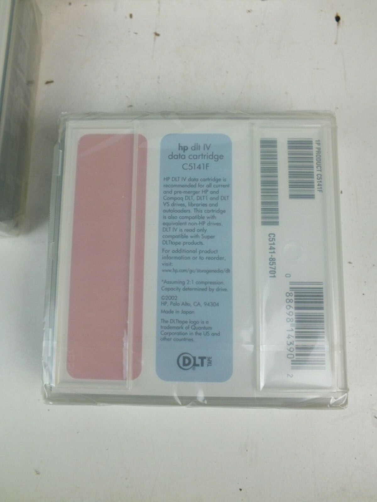 New C5141F HP dlt IV Data Cartridge 40 - 80 GB Lot of 4