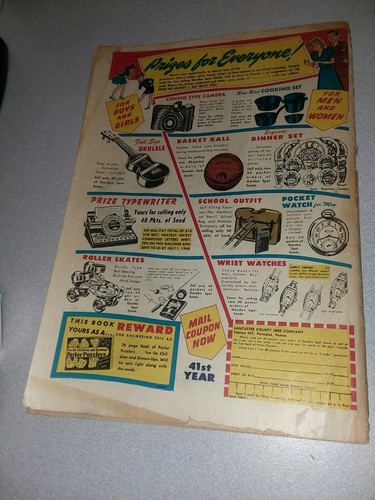 THE BARKER #7 QUALITY comics 1948 KLAUS NORDLING ART golden age clown humor kids