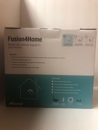 SureCall Fusion4Home 3G - 4G LTE Cell Phone Signal Booster Kit
