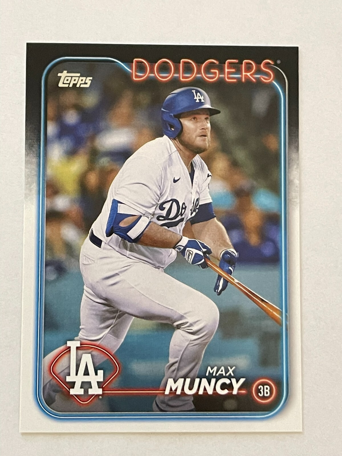 2024 TOPPS MAX MUNCY #314 3B LOS ANGELES DODGERS BASEBALL