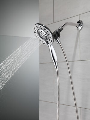 Delta In2ition 1.75 GPM Hand Shower 4-Setting Chrome-Certified Refurbished