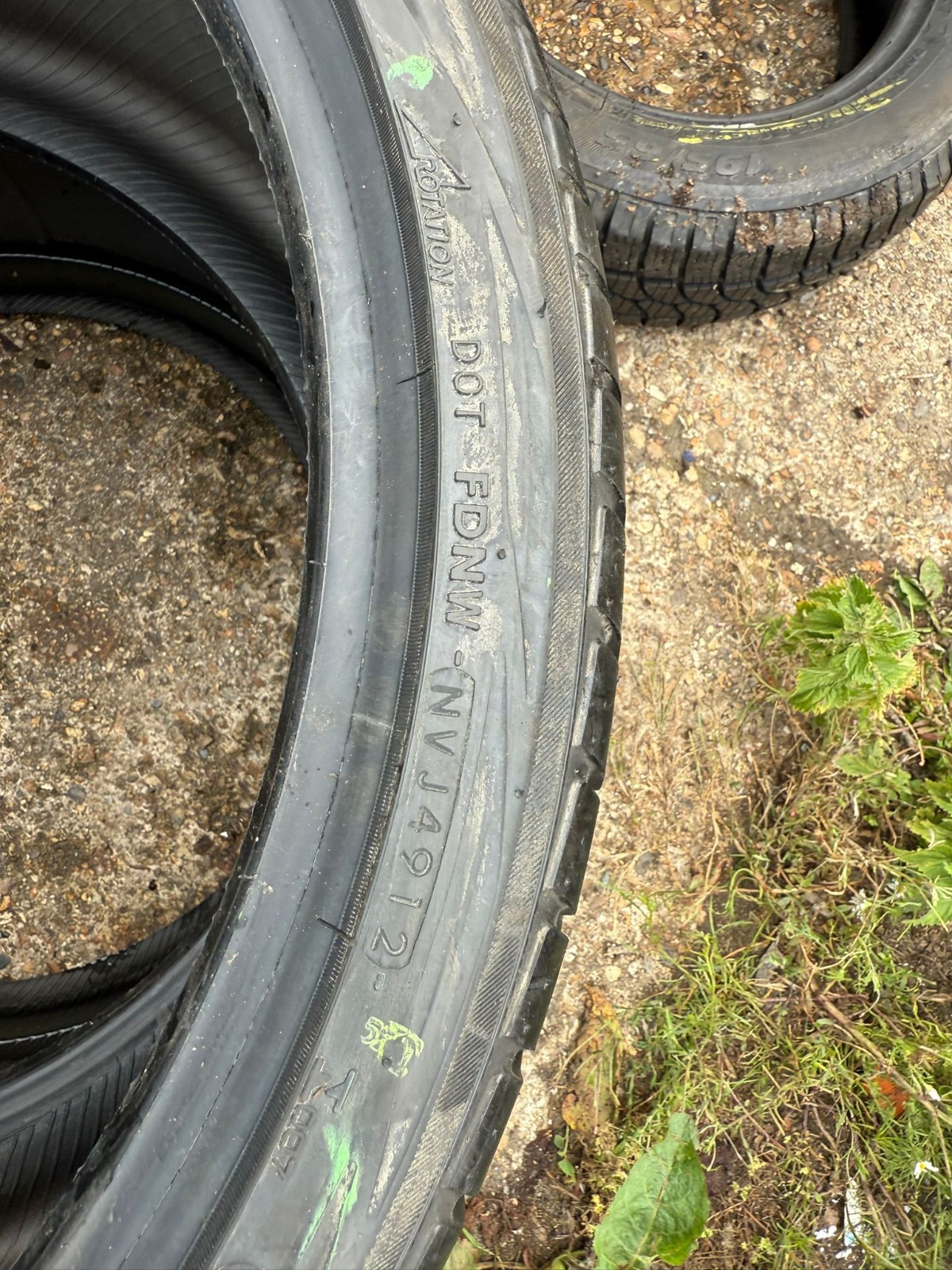 New 295 30 22 Yokohama, Advan ST, 103Y, x1 Tyre (F1_tyres) FOD YD151