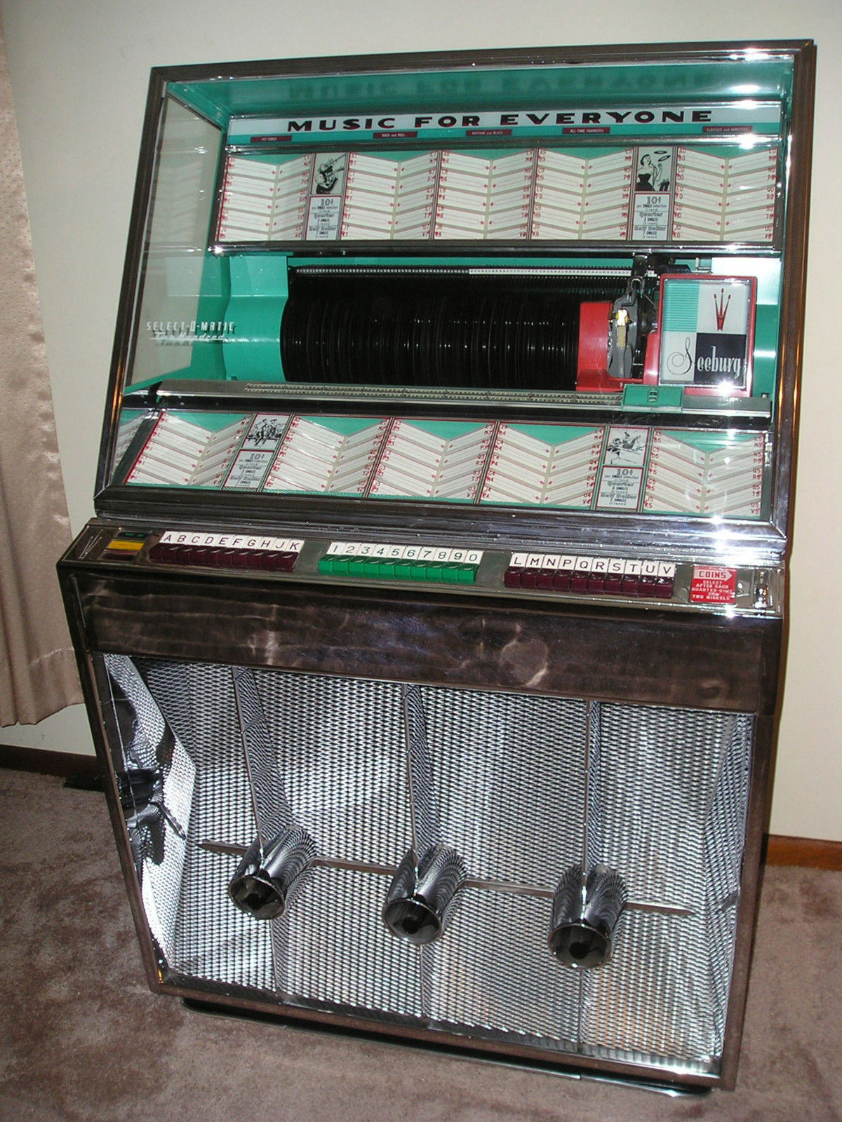 1958 Seeburg 201 Jukebox - Exceptional Condition!