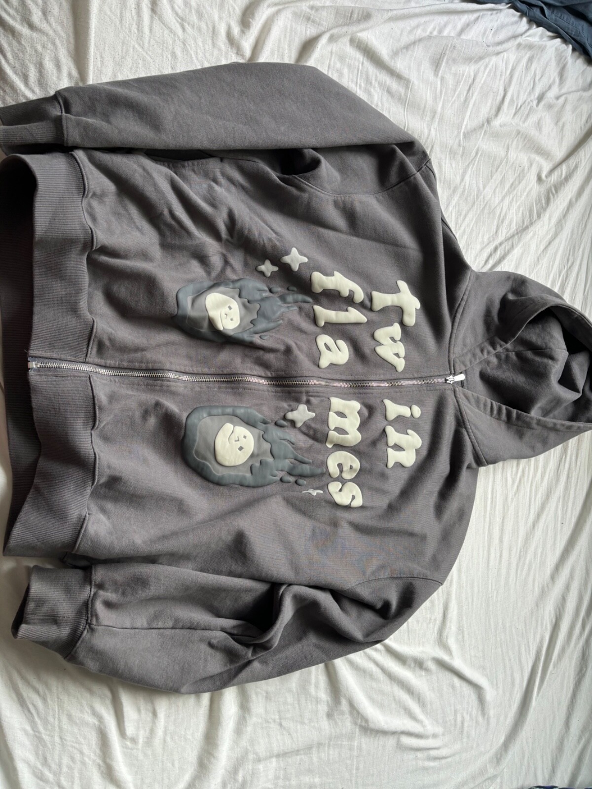 épine - epine Heart &amp;Broken heart sweat gray Heart &Broken heart sweat gray | épine