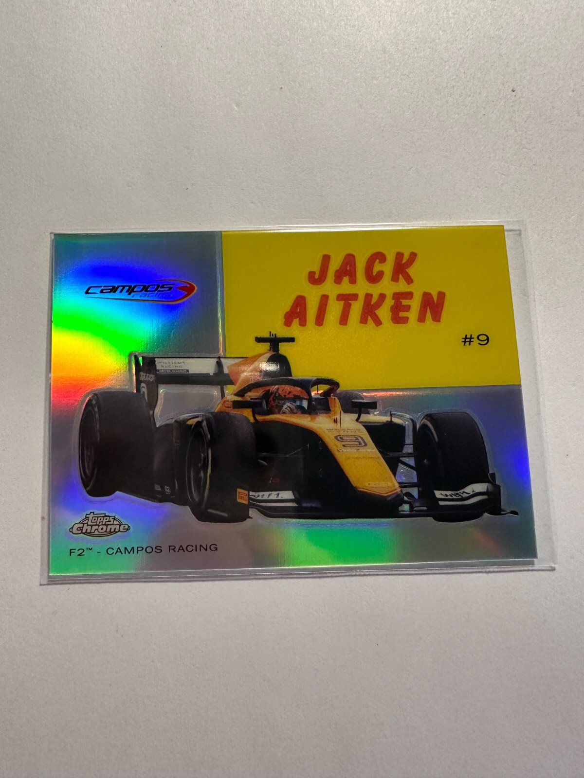 【376シリ】2020 TOPPS FORMULA1 Jack Aitken 2020 Topps Chrome F1 1st Edition Refractor Auto Jack Aitken