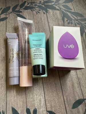 Face Primer UVE Blender Sponge Travel Size Bundle Solaana MD Healthy Base Layer