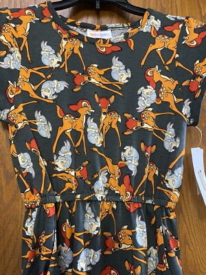 Lularoe Mae Dress Size 10 Bambi VHTF
