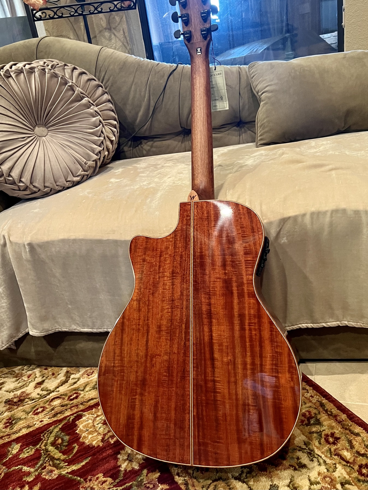 Washburn G55ce Koa Natural 美品 Washburn Comfort G55CE Koa Acoustic-electric Guitar