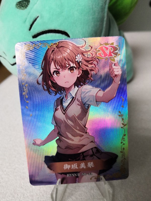 Misaka Mikoto - Flower Girl - Sr-44 - Goddess Story Waifu Card Toaru Majutsu 
