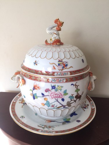 Herend Chinois Shanghai Round Lidded Tureen 6541/SH
