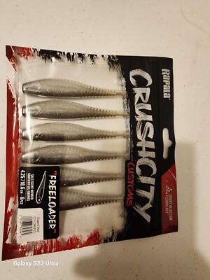 Rapala Crush City Freeloader / Gizzard Shad / 4.25'' 6 pack