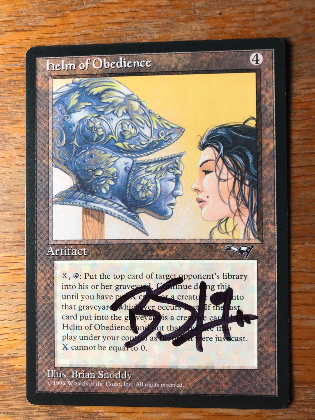 MTG Helm of Obedience 英語版 サインド