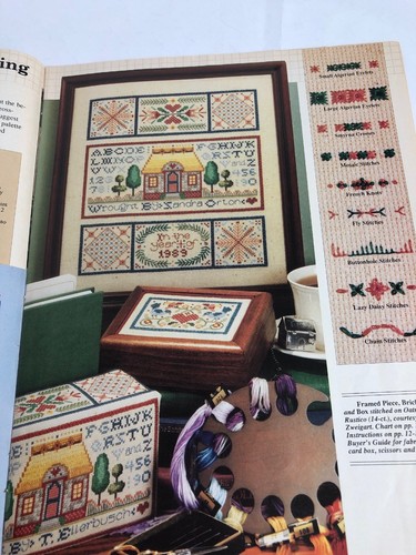 Cross Stitch & Country Crafts Magazine May June 1989