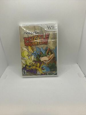 NEOPETS PUZZLE ADVENTURE WII FACTORY SEALED PACKAGE