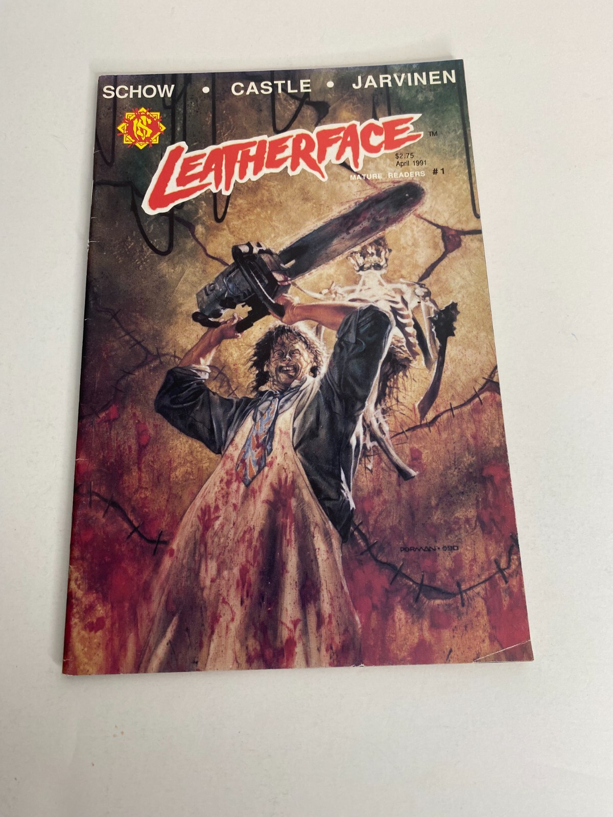 Leatherface Comic Book Volume #1 May 1991 VINTAGE MATURE F