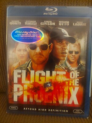 Flight of the Phoenix Blu-Ray stars Dennis Quaid New Sealed 2004