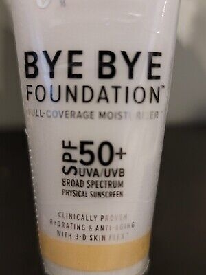 It Cosmetics Bye Bye Foundation Full Coverage Moisturizer .51 Oz Medium