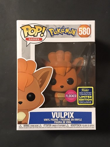funko pop vulpix flocked