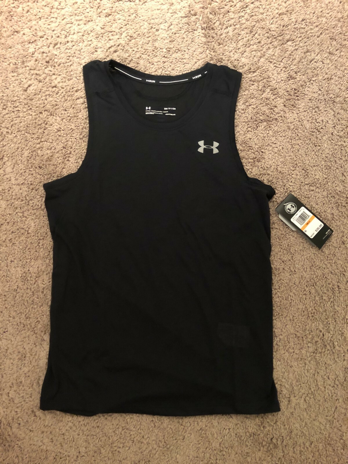 men's ua streaker singlet