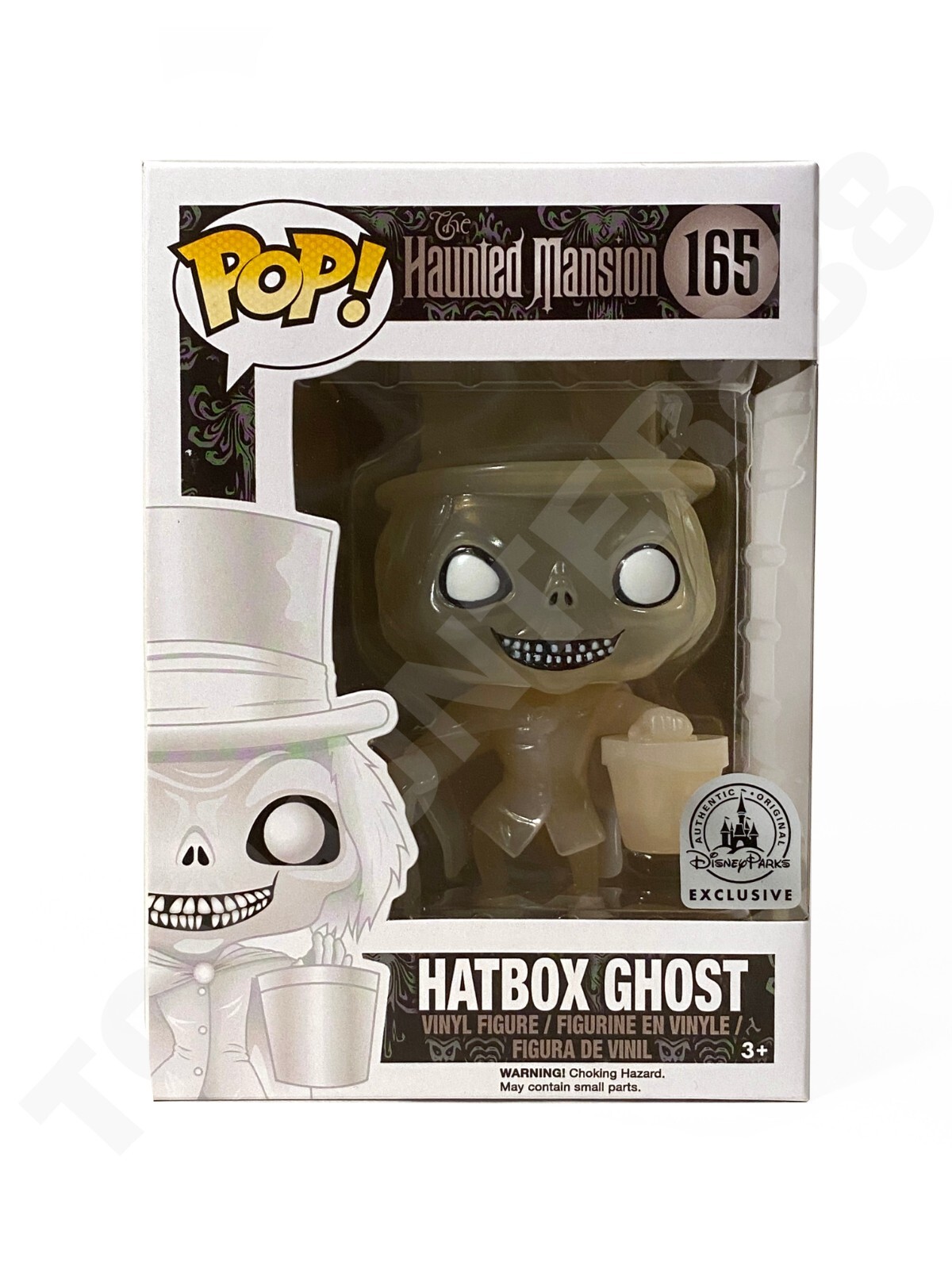 Funko Pop! Haunted Mansion #165 Hatbox Ghost Disney Parks Funko Pop! Haunted Mansion #165 Hatbox Ghost Disney Parks