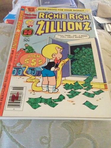 Richie Rich Zillionz #18, Harvey World, 1979 | eBay