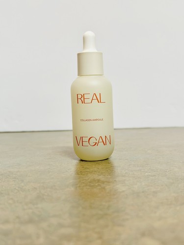 KLAVUU Real Vegan Collagen Ampoule Facial Serum Boosts Hydration Korean Skincare