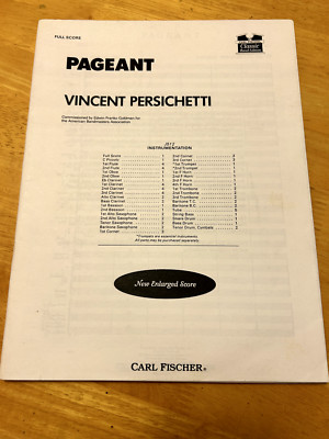 Pageant Vincent Persichetti   Full Score