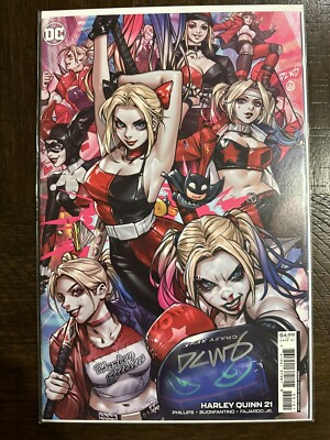 Harley Quinn 21 Signed By Derrick Chew Fan Expo Dallas 2023 (No COA)