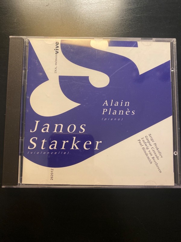 Cd Janos Starker,Alain PlanÃ¨S,MÃ©Moire Vive Ina