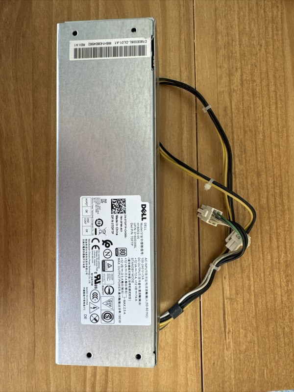 Dell Precision 3420 Power Supply H180es-00 D180e006l 0tdftp Tdftp
