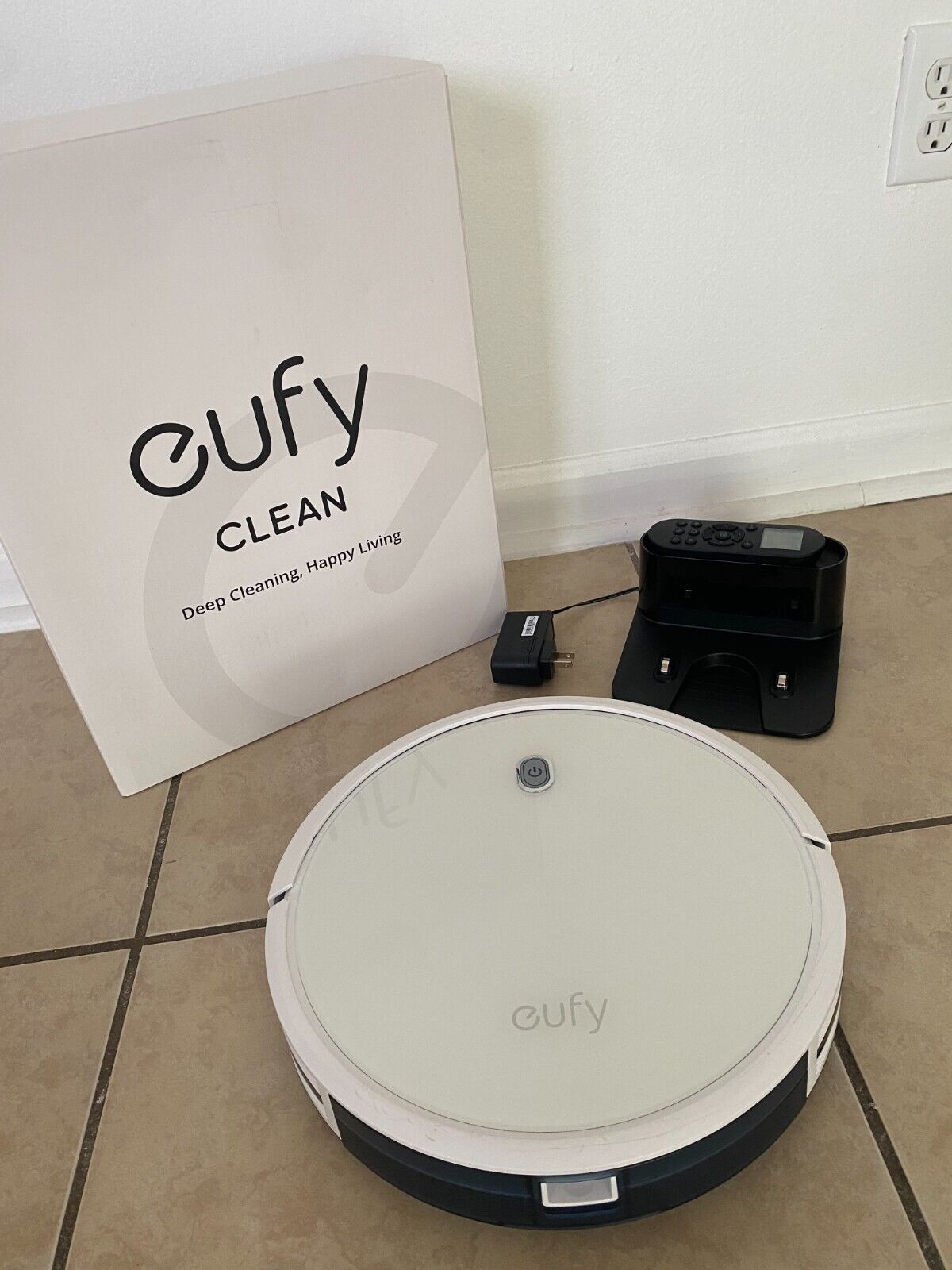 eufy RoboVac 11S Slim Robotic Vacuum Cleaner - White (Brand New; Used 1x) eufy RoboVac 11S Slim Robotic Vacuum Cleaner - White (Brand New; Used 1x)