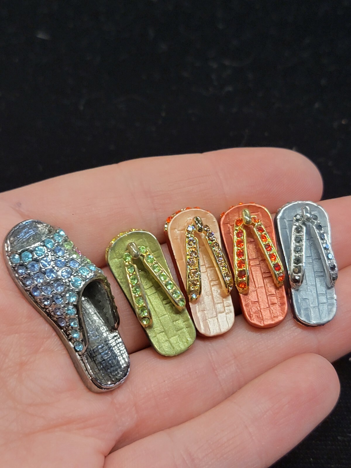 Flip Flop Sandal Charms - Lot of 5
