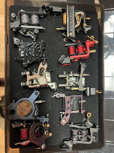 ◎DannyFowler・ゴールドタトゥーマシン美品（送料無料) Danny Fowler Time Machine Tattoo Machine | eBay