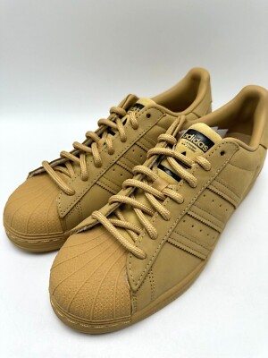 ADIDAS Originals Superstar Golden Beige GZ4831 Men's sz 9.5-13